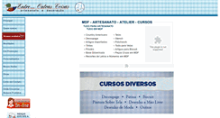 Desktop Screenshot of entreoutrascoisas.com.br