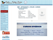 Tablet Screenshot of entreoutrascoisas.com.br